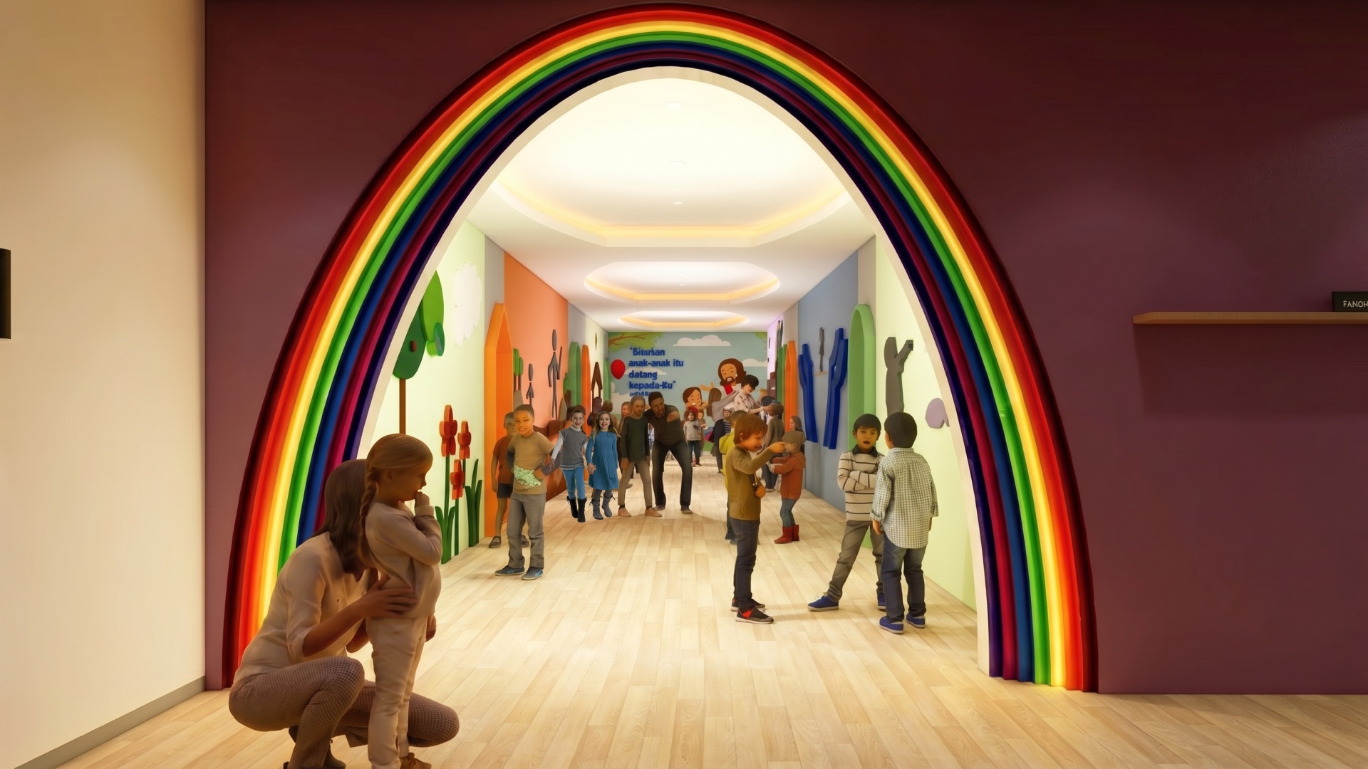 Ruang Kebersamaan — Perspektif Samping