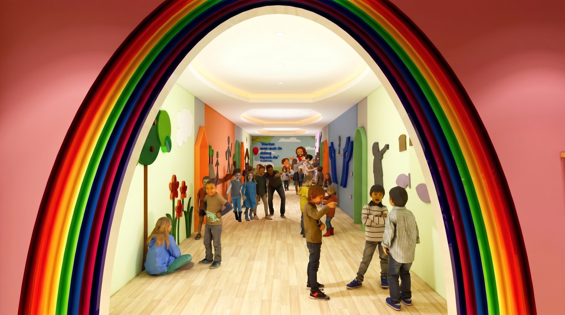 Ruang Kebersamaan — Detail Interior