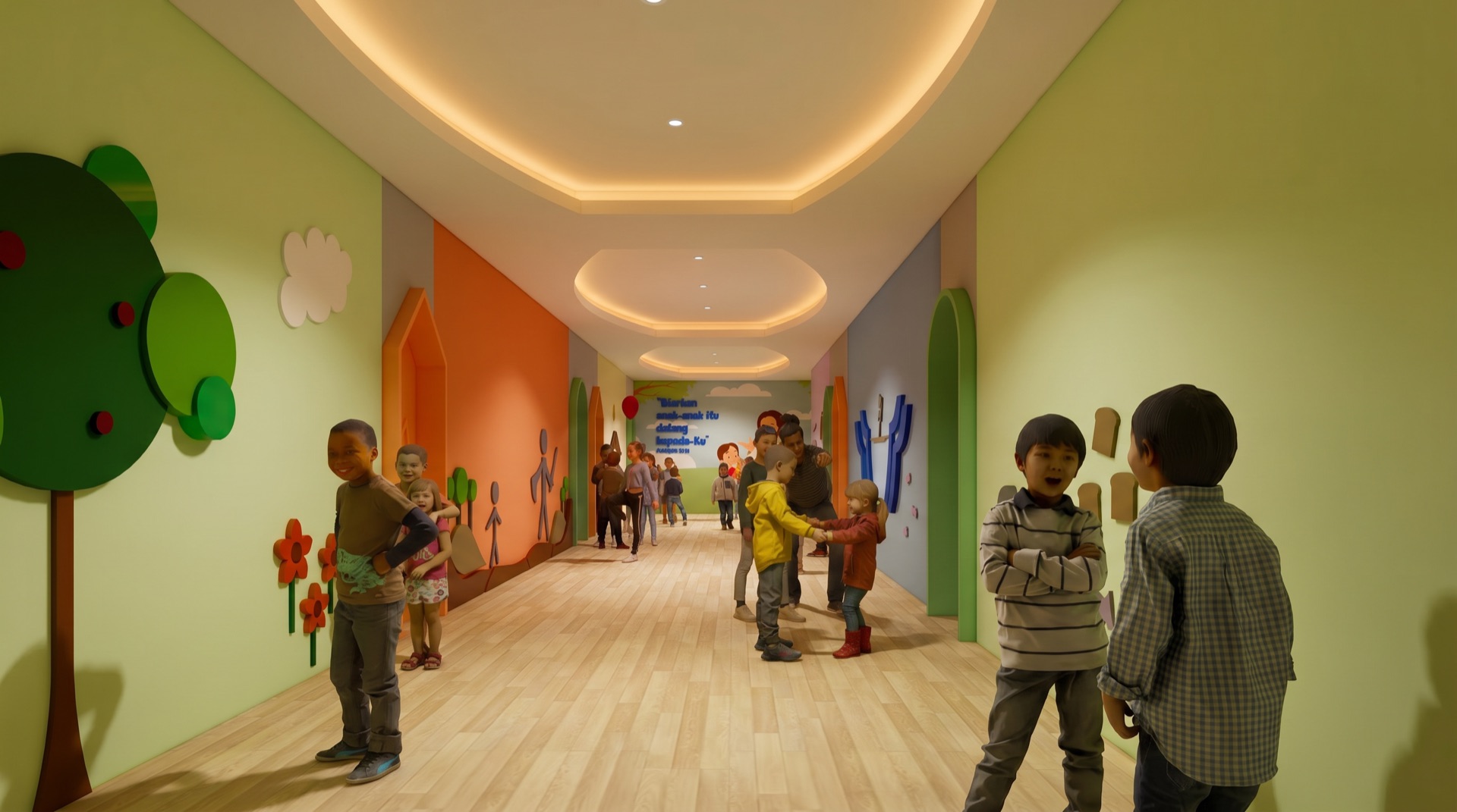 Koridor Kelas — Perspektif