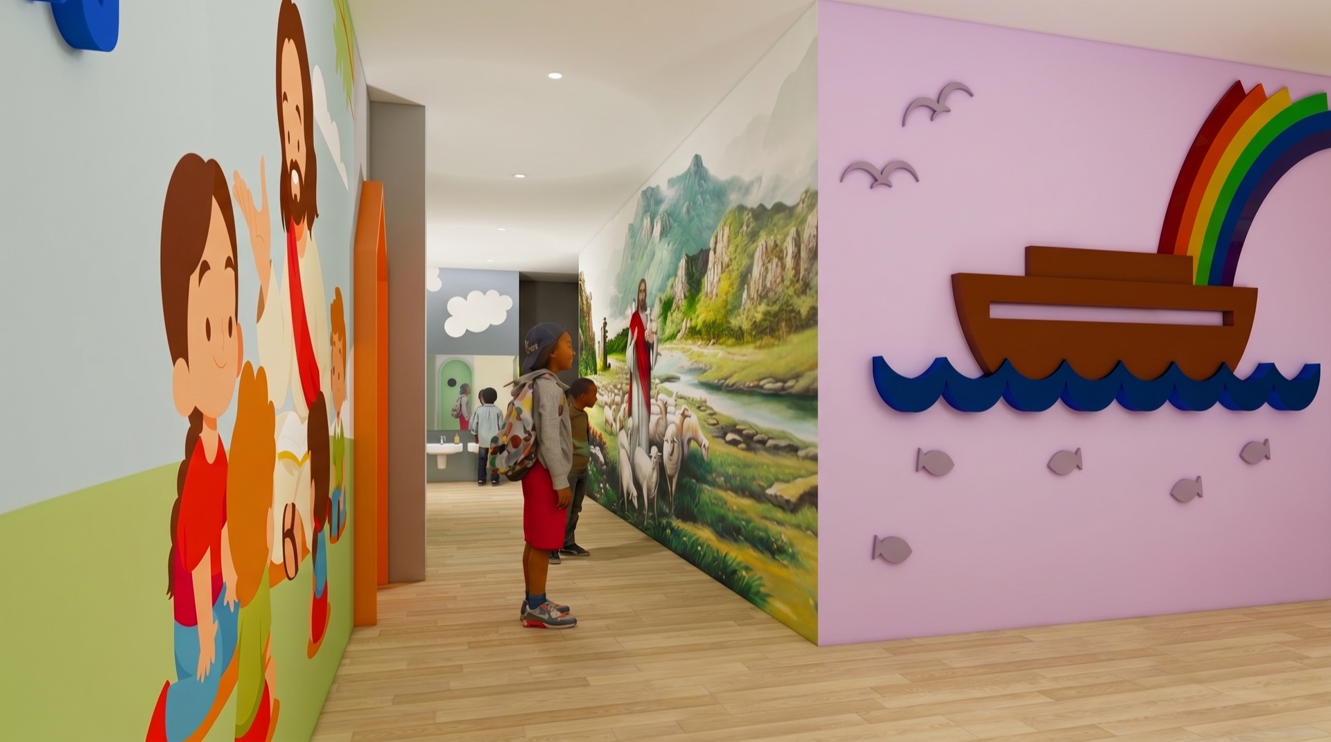 Ruang Kebersamaan — Sudut Belakang