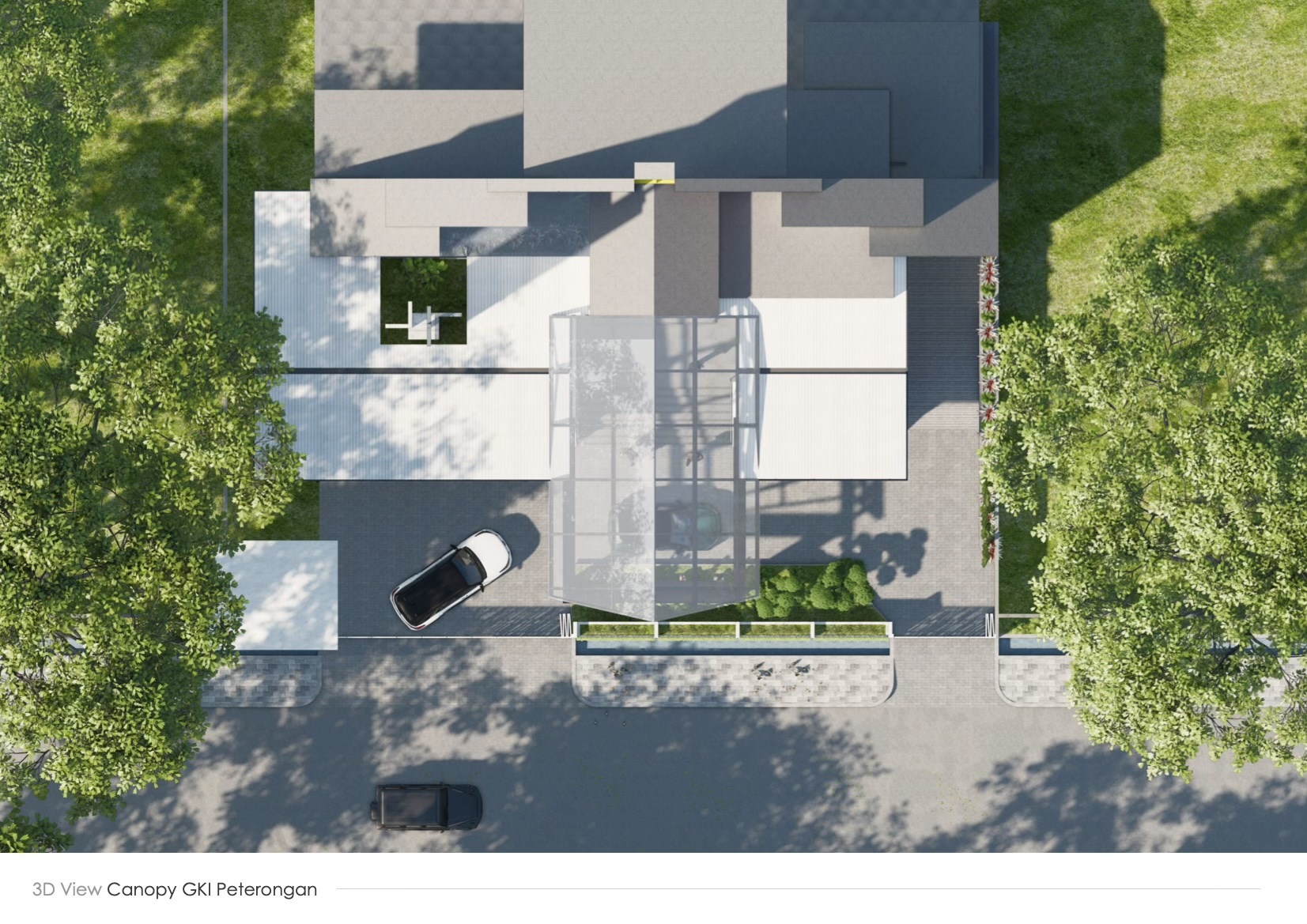 Kanopi — Tampak Atas