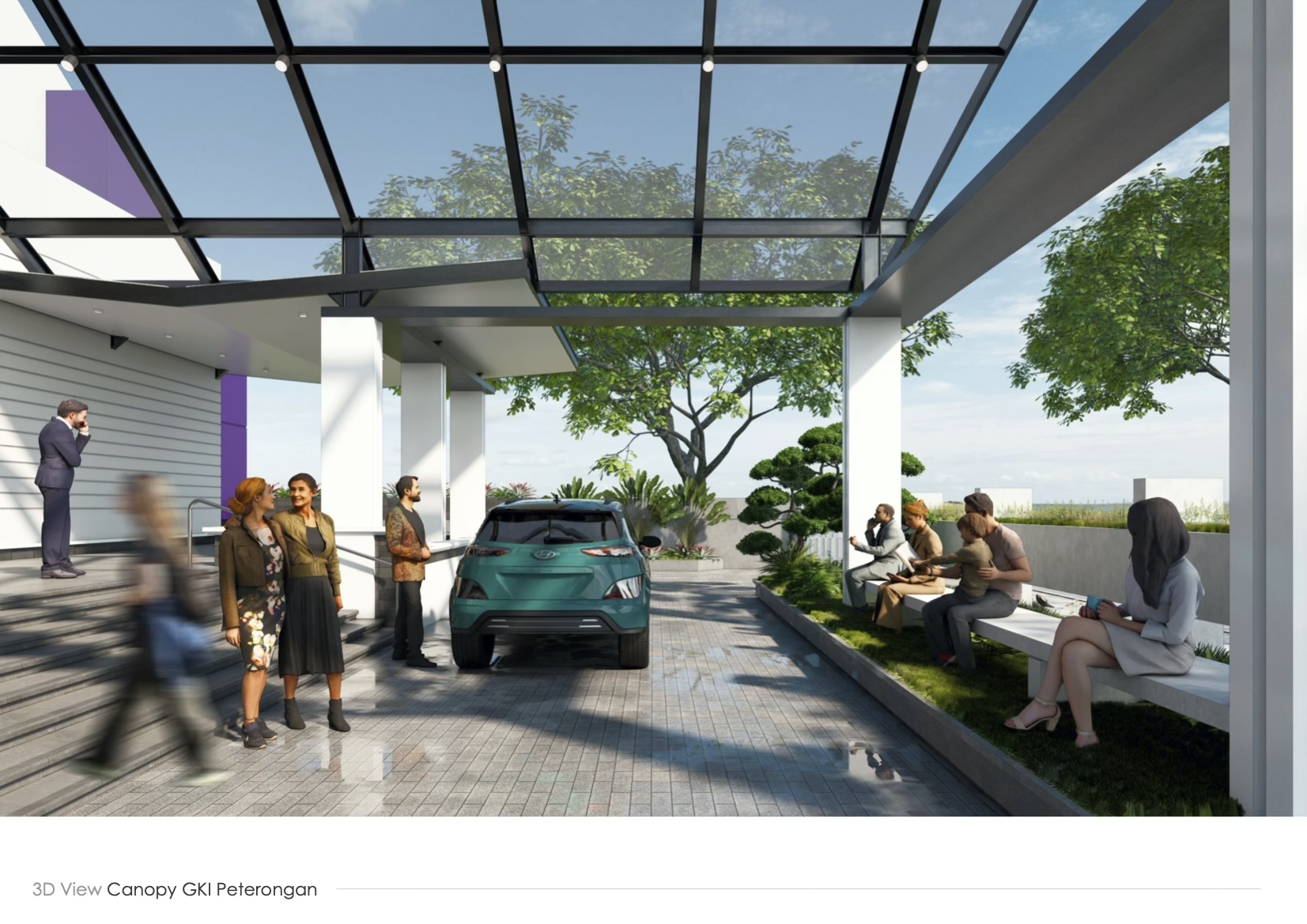 Kanopi — Perspektif Jalan